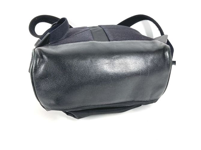 Burberry Bicolor Nylon Rucksack Schwarz Weiß - Ansicht 5