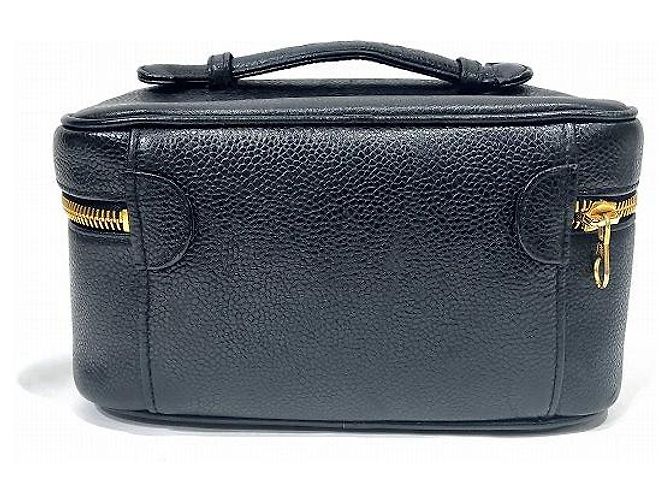 Neceser Vanity Bag de piel caviar de Chanel Negro - vista 2