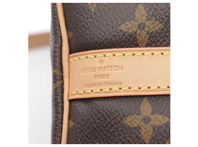 Sac à main Louis Vuitton Speedy Bandoulière 25 Monogram Marron - vue 4