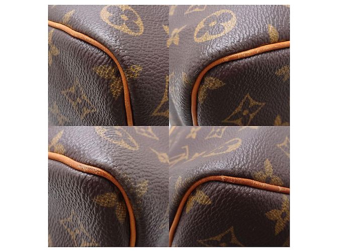 Borsa da viaggio Louis Vuitton Monogram Keepall 50 Marrone - vista 3