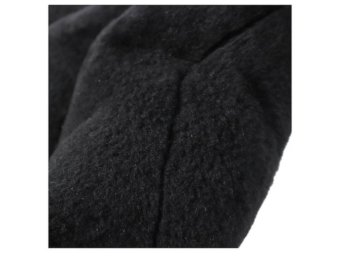 Hermès Chaleco reversible de cuero de cordero y piel de cordero Hermes Negro - vista 9