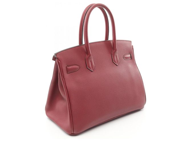 Hermès Sac à main Hermes Birkin 30 Rouge Garance - vue 2