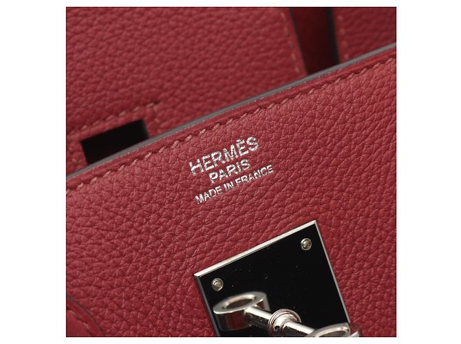 Hermès Sac à main Hermes Birkin 30 Rouge Garance - vue 4