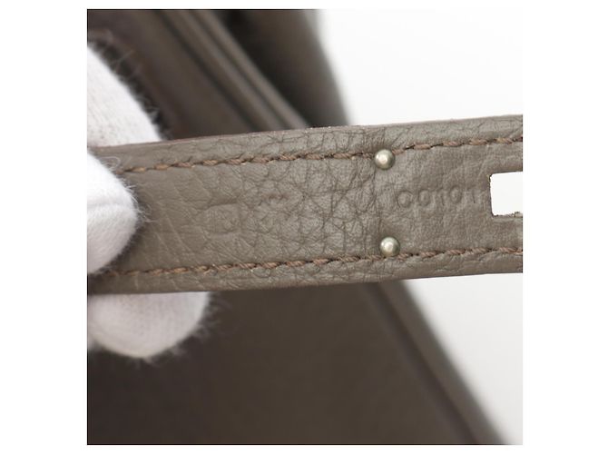 Hermès Sac à main Hermes Kelly 35 Amazon Gris - vue 14