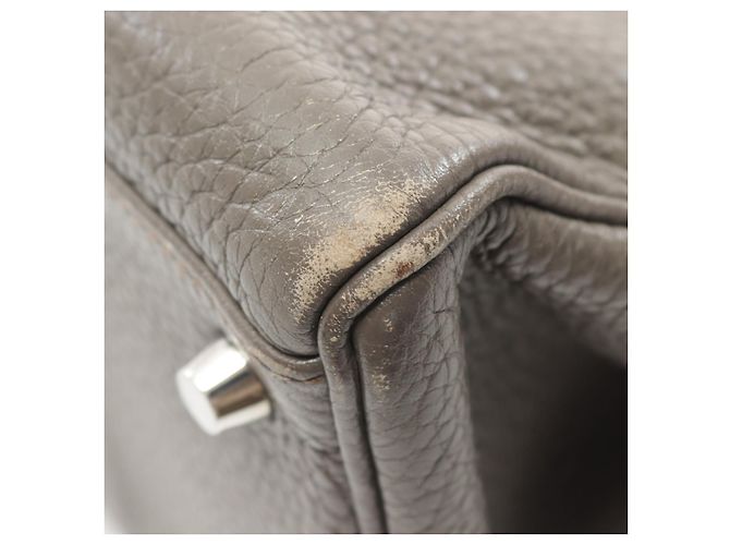 Hermès Sac à main Hermes Kelly 35 Amazon Gris - vue 17
