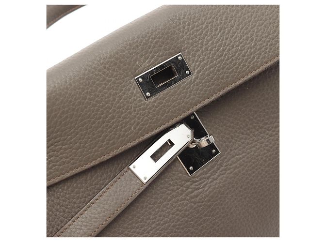 Hermès Sac à main Hermes Kelly 35 Amazon Gris - vue 7