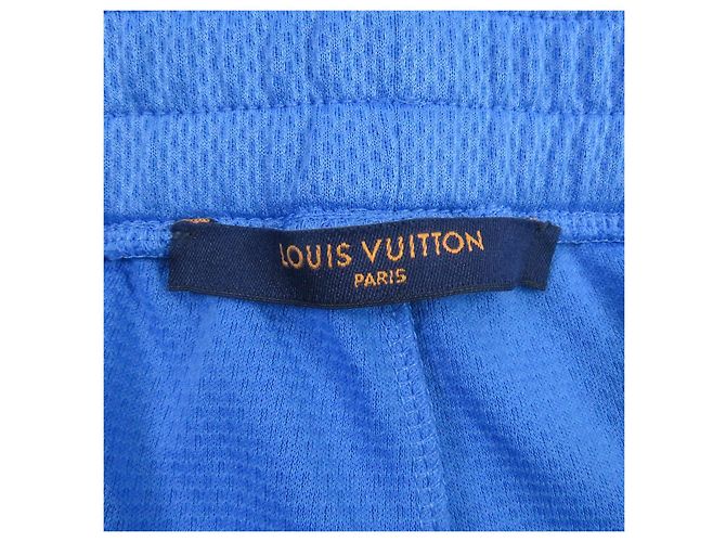 Bermuda de malha com logo LV Amen Break da Louis Vuitton Azul - vista 5
