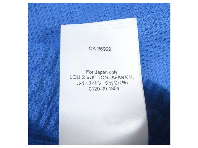 Bermuda de malha com logo LV Amen Break da Louis Vuitton Azul - vista 8