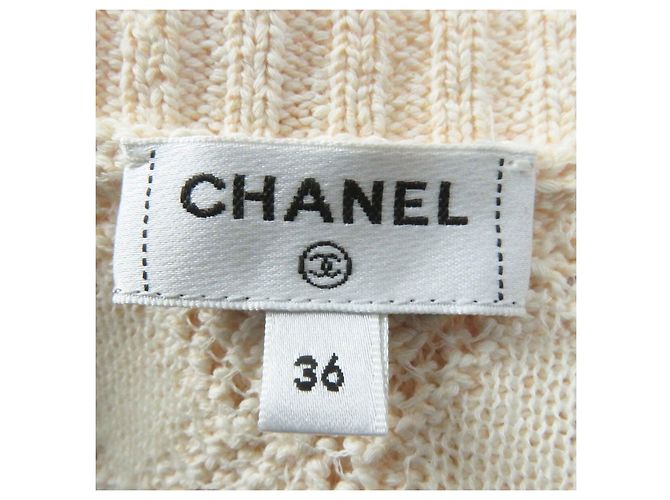 Chanel Baumwoll-Polyamid-Cardigan P75071 Orange - Ansicht 7