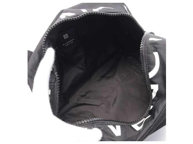 Bolsa de ombro pequena Pandora de nylon e couro da Givenchy - vista 3