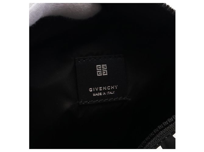 Bolsa de ombro pequena Pandora de nylon e couro da Givenchy - vista 4