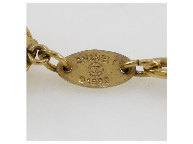 Collana lunga vintage Chanel placcata oro D'oro - vista 7