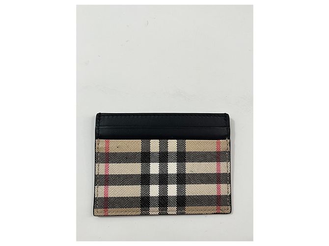 Burberry Leather Card Holder Multi Color Multiple colors - view 3
