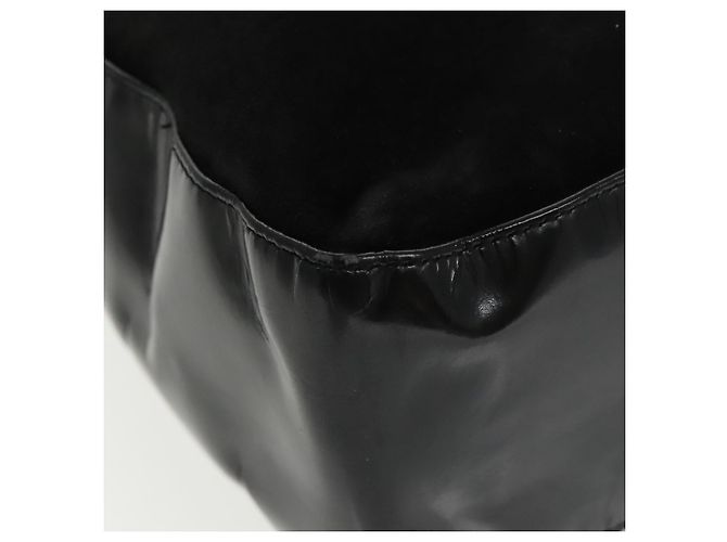 BALLY Borsa a Spalla in Pelle Scamosciata Nera Argento Auth ti2365 Nero - vista 15