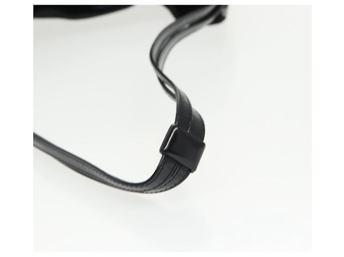 BALLY Borsa a Spalla in Pelle Scamosciata Nera Argento Auth ti2365 Nero - vista 7