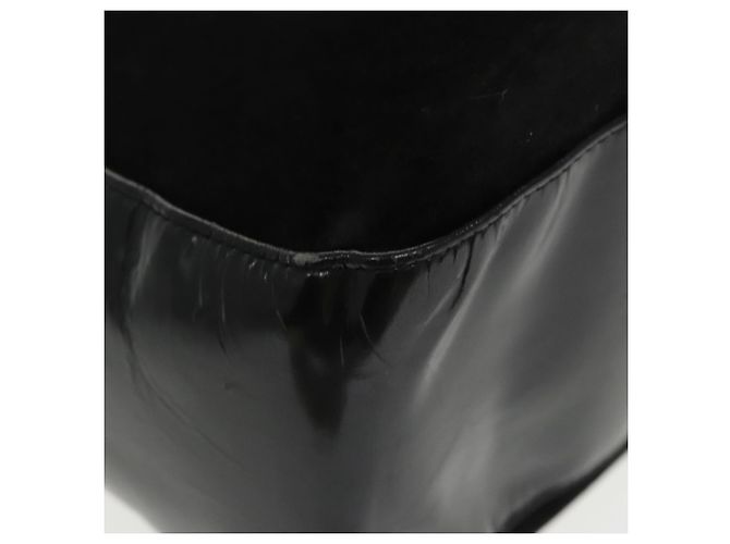 BALLY Borsa a Spalla in Pelle Scamosciata Nera Argento Auth ti2365 Nero - vista 9