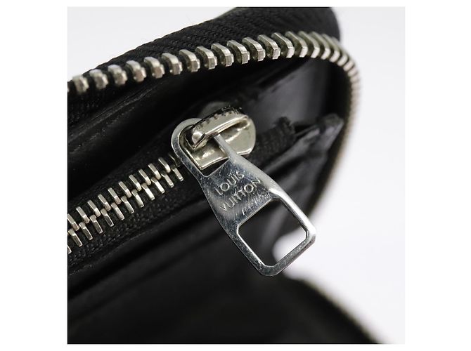 LOUIS VUITTON Cartera Zippy Vertical Damier Graphite N63095 LV Auth bs19927 Damier ebene - vista 10