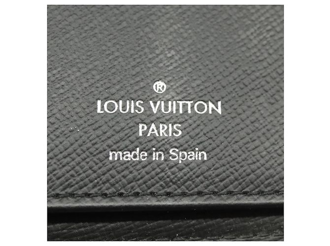 LOUIS VUITTON Cartera Zippy Vertical Damier Graphite N63095 LV Auth bs19927 Damier ebene - vista 18