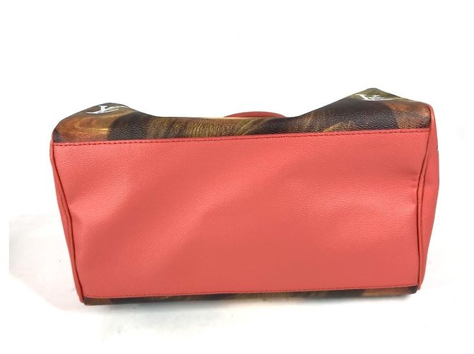 Borsa Boston Speedy 30 Mona Lisa della collezione Masters di Louis Vuitton Rosa Multicolore - vista 4