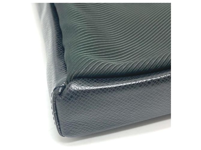 Borsa a Spalla Louis Vuitton Taiga Saratov GM Grigio - vista 5