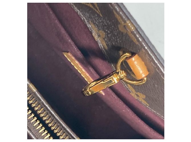 Borsa Montaigne BB Monogram Louis Vuitton Marrone Monogramma - vista 11