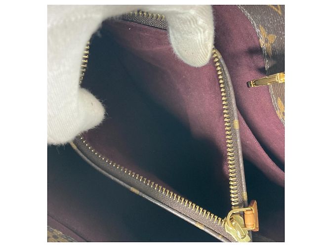 Borsa Montaigne BB Monogram Louis Vuitton Marrone Monogramma - vista 12