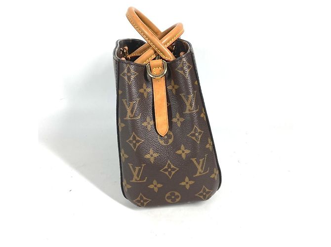 Borsa Montaigne BB Monogram Louis Vuitton Marrone Monogramma - vista 3