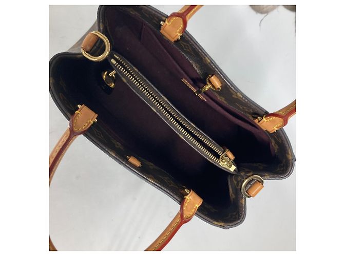 Borsa Montaigne BB Monogram Louis Vuitton Marrone Monogramma - vista 9