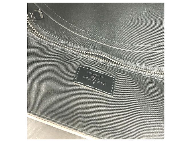 Zaino Christopher PM Monogram Macassar Louis Vuitton Marrone Porpora Monogramma - vista 9