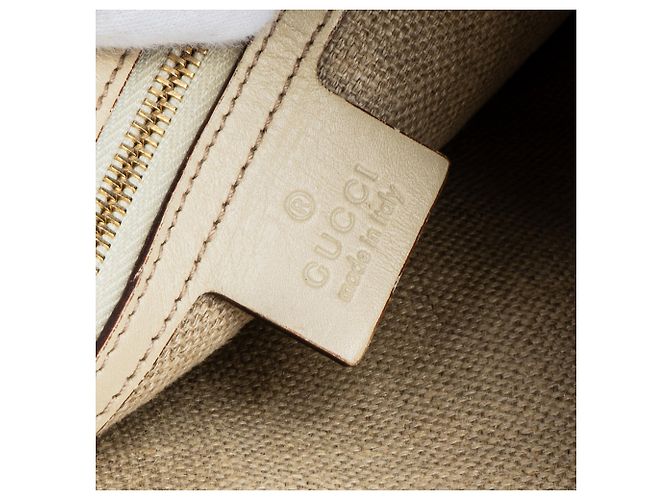 Borse GUCCI T. Tessuto Beige - vista 10