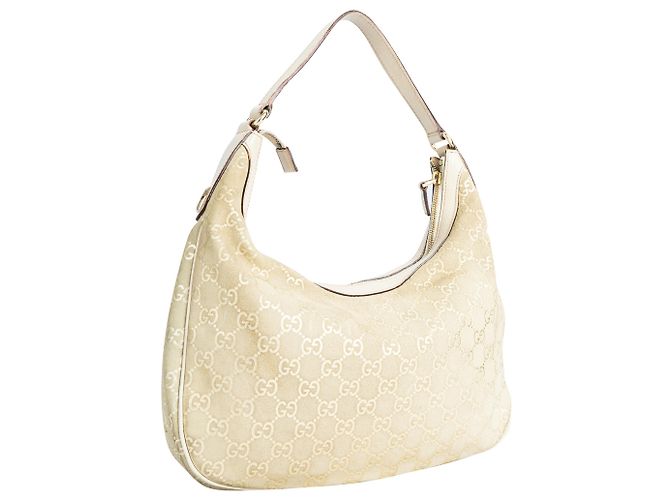 Borse GUCCI T. Tessuto Beige - vista 2