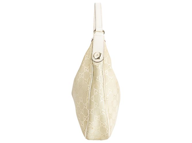 Borse GUCCI T. Tessuto Beige - vista 3