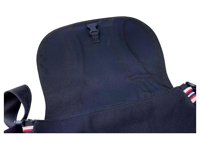Borsa a tracolla Chanel Sport Navy White Blu navy - vista 9