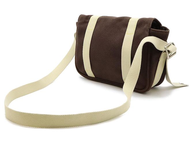 Borsa a spalla Besace PM della linea Antigua LV Cup di Louis Vuitton Marrone - vista 2