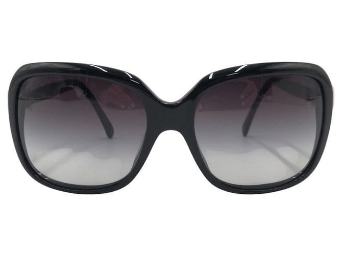 Gafas de sol de plástico con cinta Coco Mark de Chanel Negro - vista 2