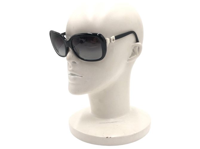 Gafas de sol de plástico con cinta Coco Mark de Chanel Negro - vista 4