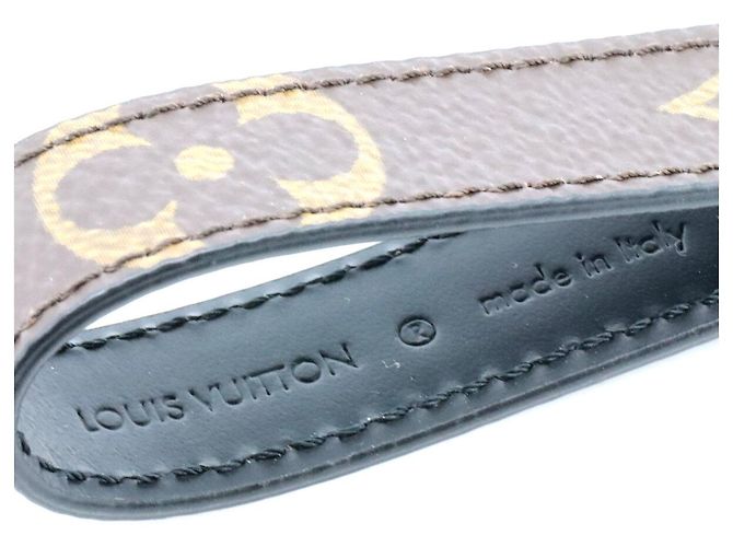 Porte-clés Slim Dragonne Louis Vuitton M00853 Argenté Métallisé - vue 4
