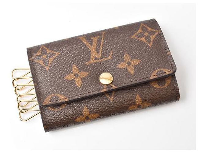 Étui à clés en toile Monogram Louis Vuitton M62630 Marron - vue 2