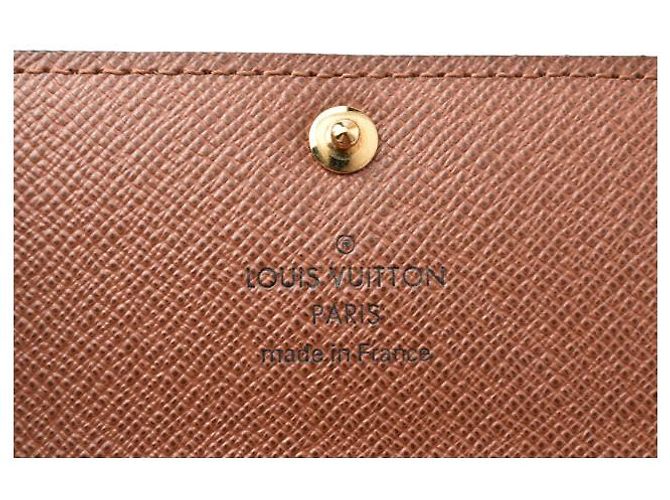 Étui à clés en toile Monogram Louis Vuitton M62630 Marron - vue 5
