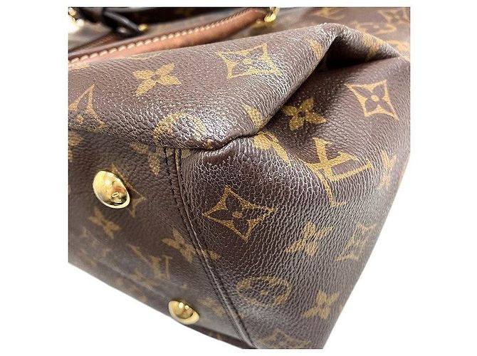 Borsa Tote Pallas Monogram Louis Vuitton M41064 Nero - vista 4