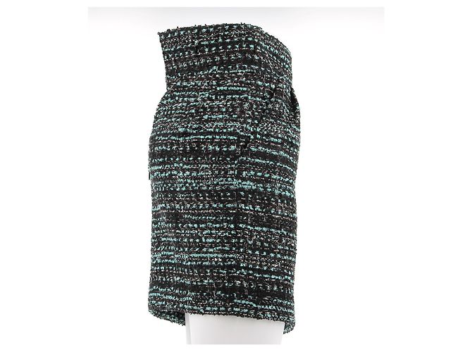 ALEXANDRE VAUTHIER Gonne T.FR 34 Poliestere Nero - vista 3