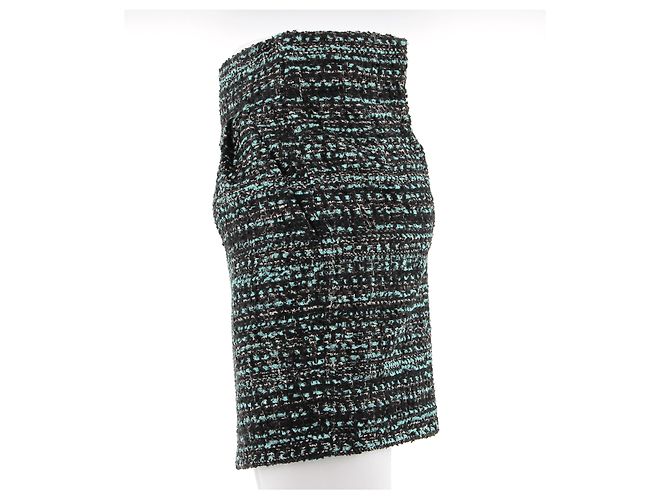ALEXANDRE VAUTHIER Gonne T.FR 34 Poliestere Nero - vista 4