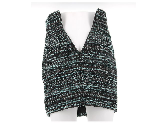 ALEXANDRE VAUTHIER Gonne T.FR 34 Poliestere Nero - vista 5