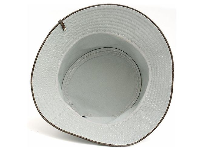 Cappello bucket Monogram Donna Louis Vuitton M76941 Grigio - vista 3