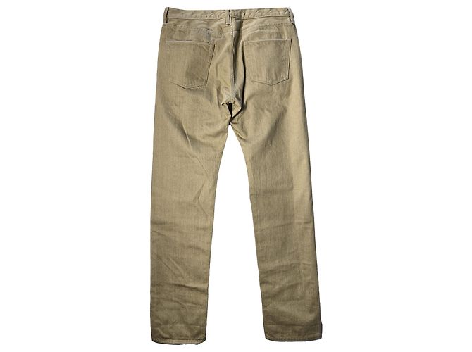 Jeans a gamba dritta Simon Miller in cotone marrone - vista 2