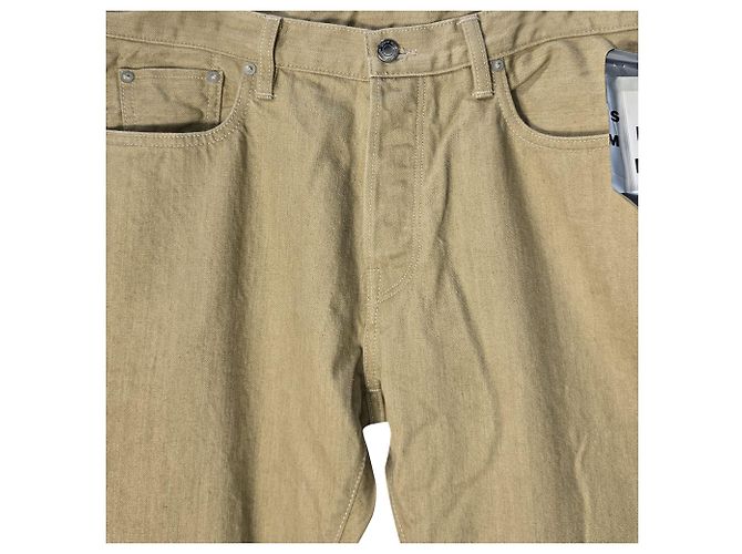 Jeans a gamba dritta Simon Miller in cotone marrone - vista 3