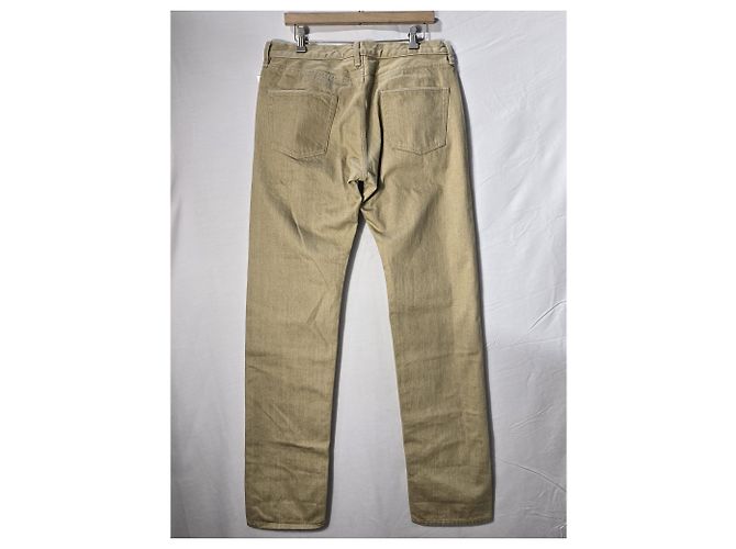 Jeans a gamba dritta Simon Miller in cotone marrone - vista 8