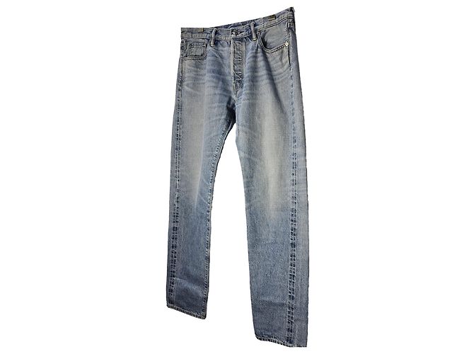 Jeans de pierna recta Simon Miller en algodón azul - vista 3