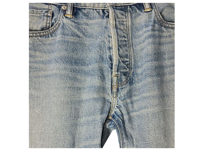 Jeans de pierna recta Simon Miller en algodón azul - vista 4