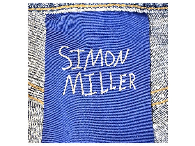 Jeans de pierna recta Simon Miller en algodón azul - vista 6